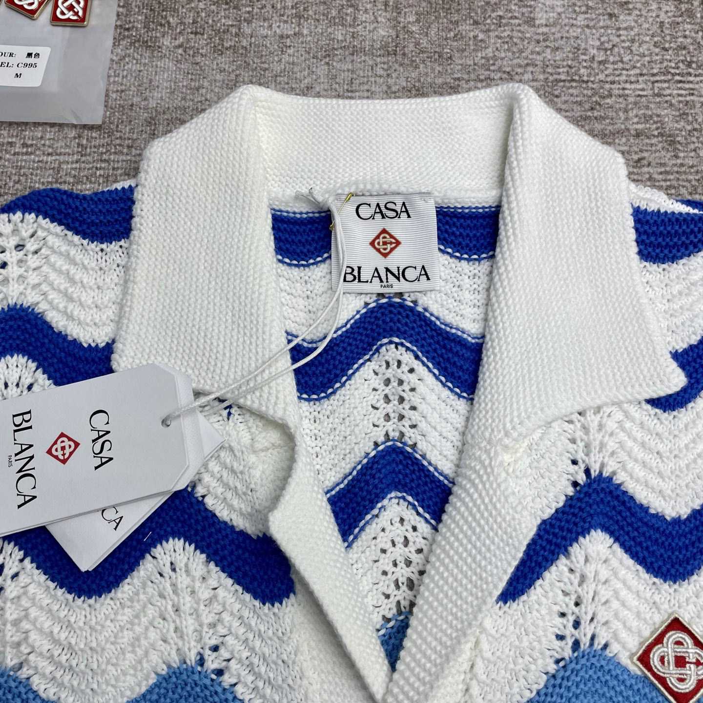 Casablanca Wave Shirt   D0086 - EUR FASHION