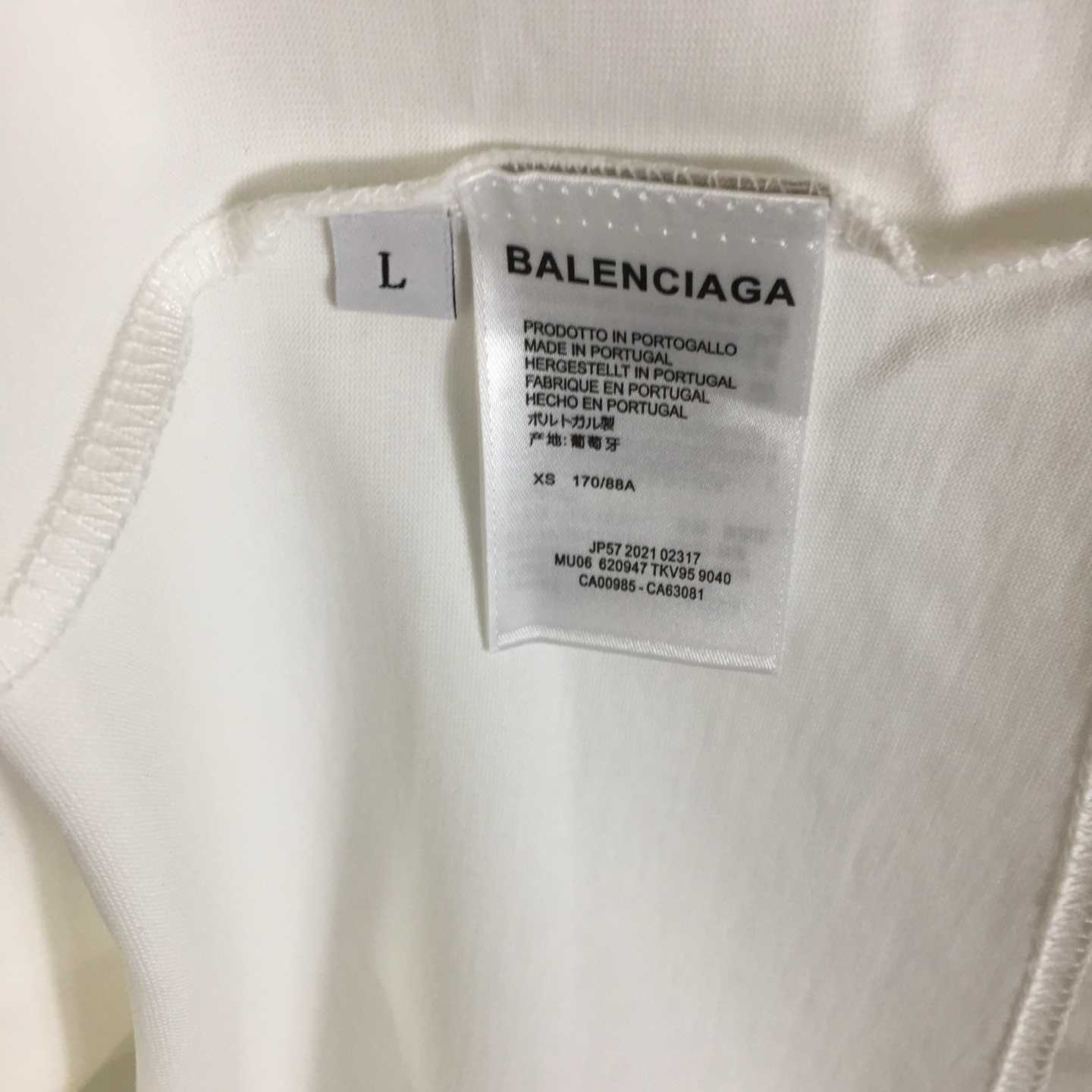Balenciaga Cotton T-Shirt Medium Fit - EUR FASHION