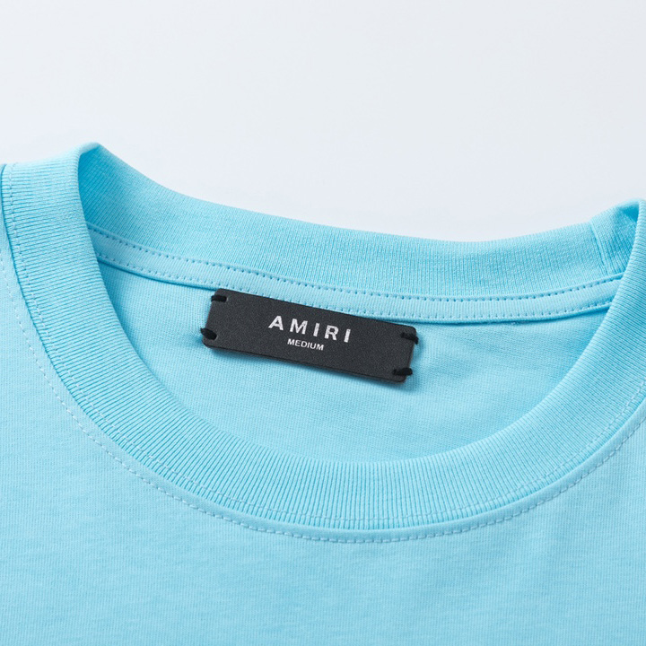 Amiri Flocked Hockey Skater Tee - EUR FASHION