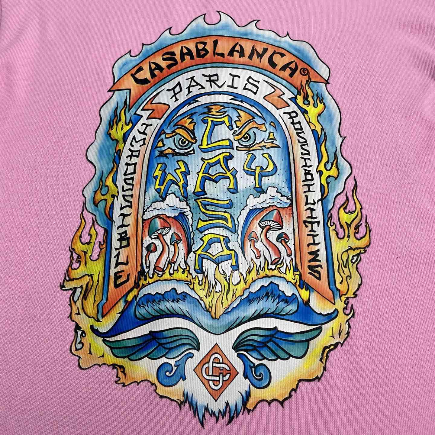 Casablanca Casa Way Skate Printed T-shirt   C982 - EUR FASHION