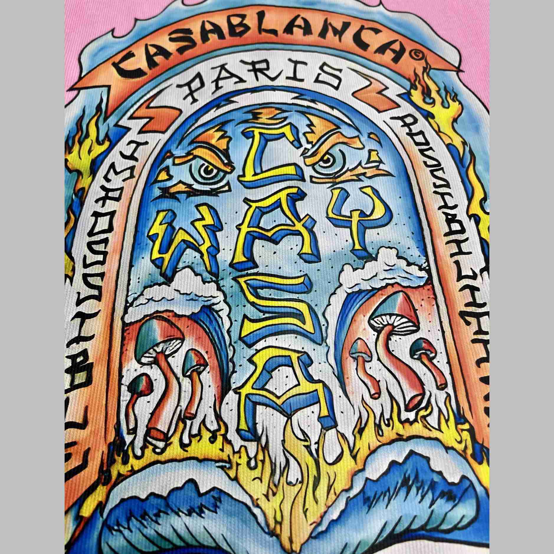 Casablanca Casa Way Skate Printed T-shirt   C982 - EUR FASHION