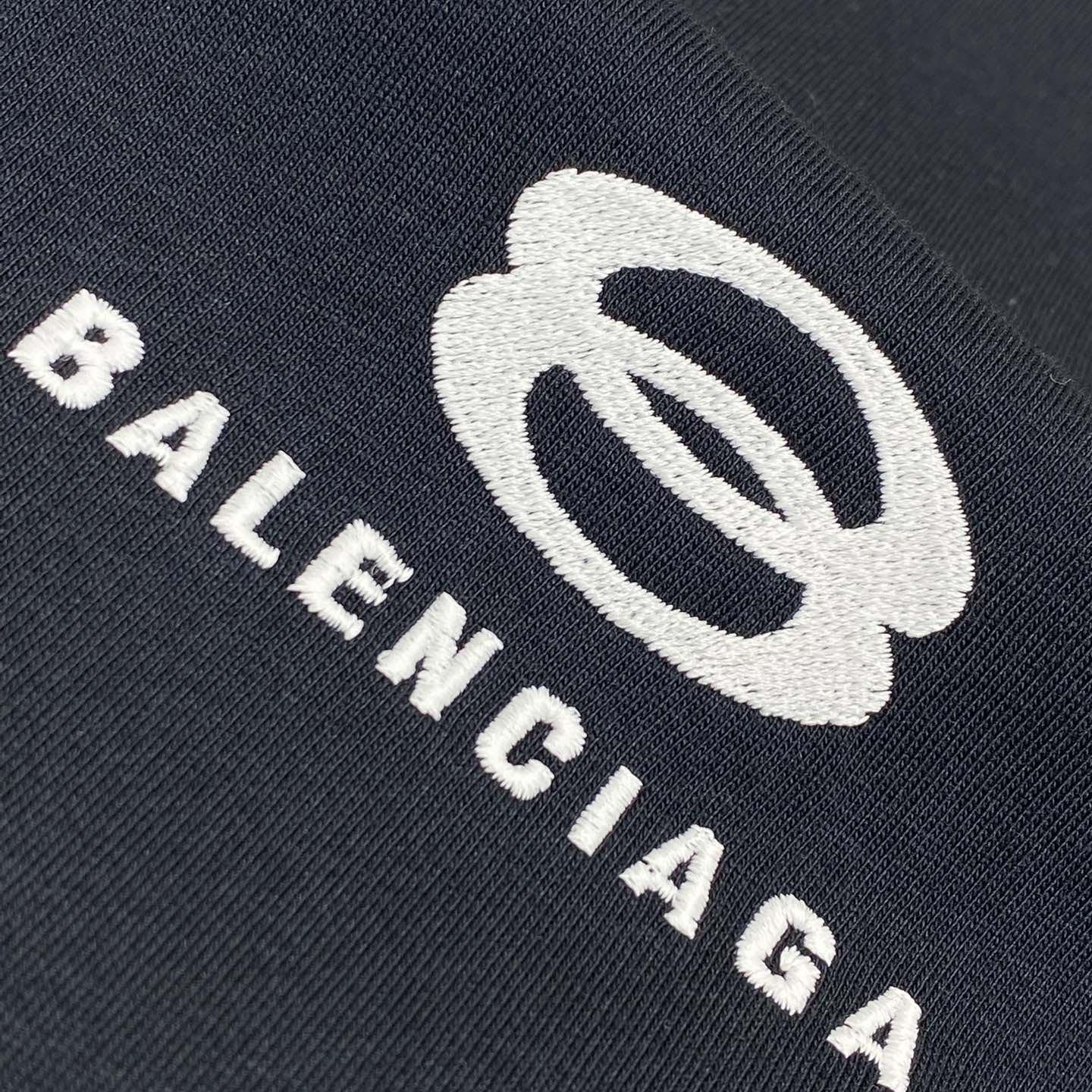 Balenciaga Unity Sports Icon T-Shirt Oversized In Faded Black - EUR FASHION