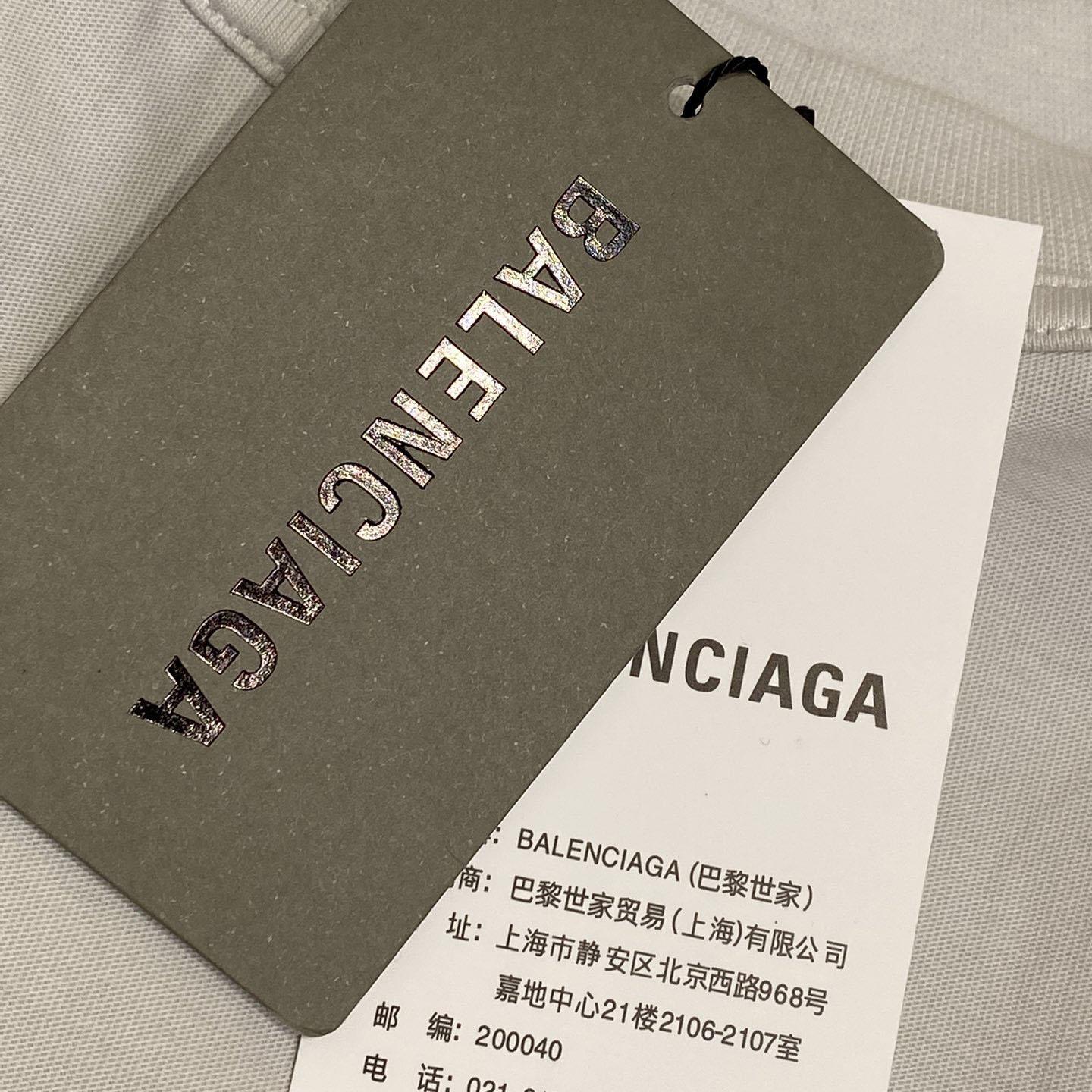Balenciaga Unity Sports Icon T-Shirt Oversized In Faded Black - EUR FASHION