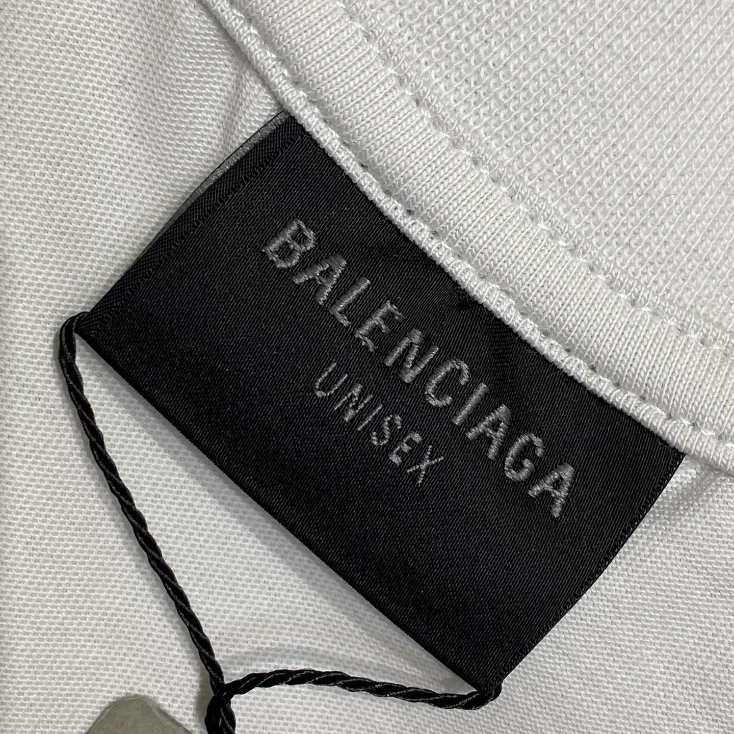 Balenciaga Unity Sports Icon T-Shirt Oversized In Faded Black - EUR FASHION