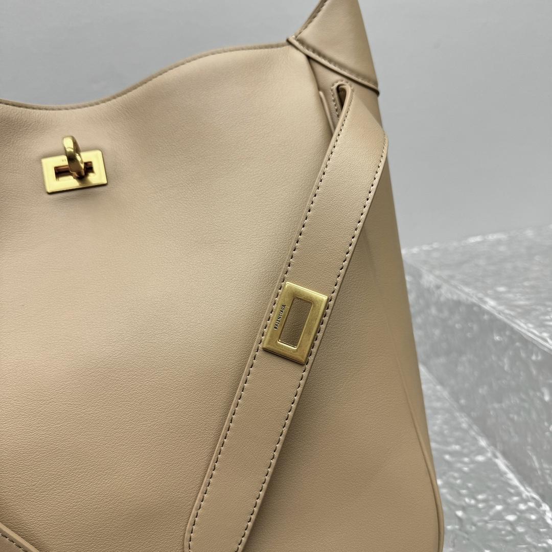 Balenciaga Bel Air Hobo Bag Small In Latte - EUR FASHION