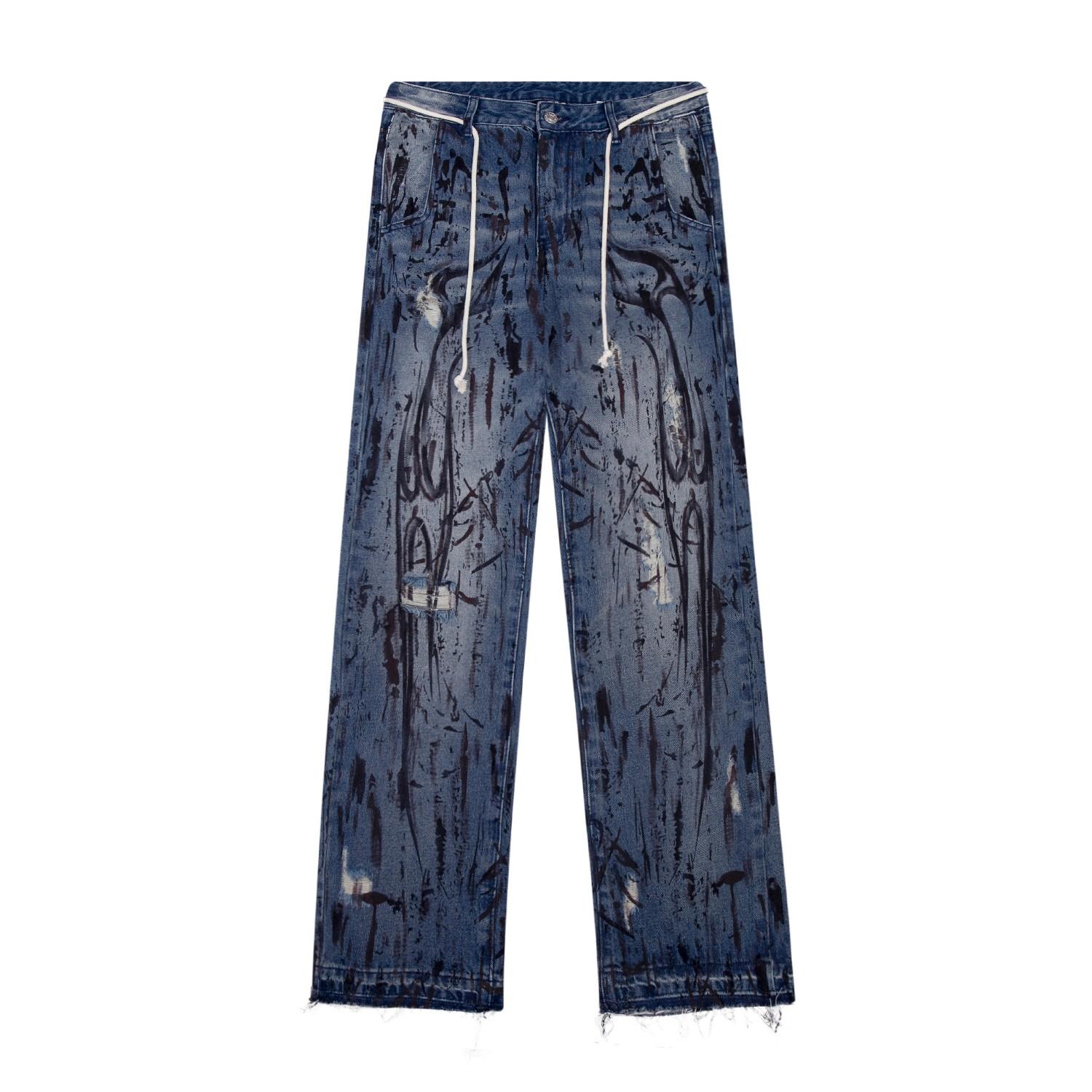 Hellstar Denim Jeans 'Blue' - EUR FASHION