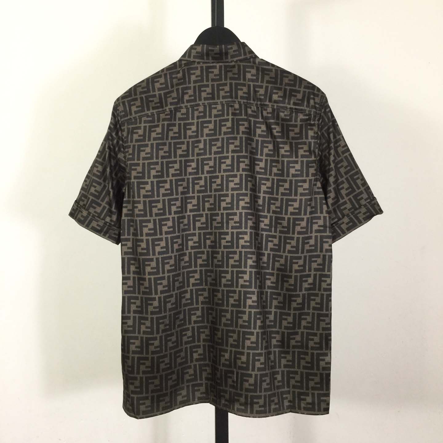 Fendi Brown Silk Shirt - EUR FASHION