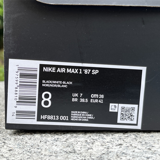 Supreme x Nike Air Max1'87  HF8813-001  - EUR FASHION