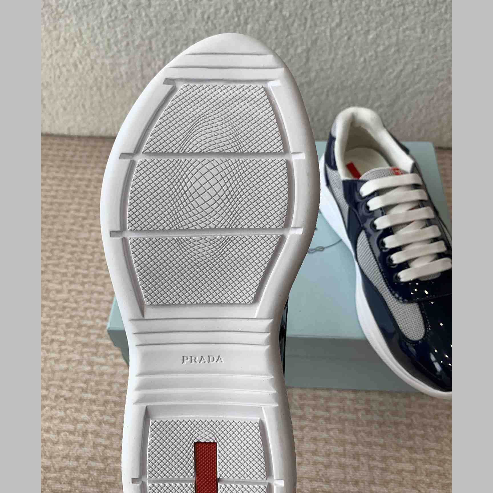 Prada Prada Cloudburst Gray Bronze Low Top Sneaker - EUR FASHION