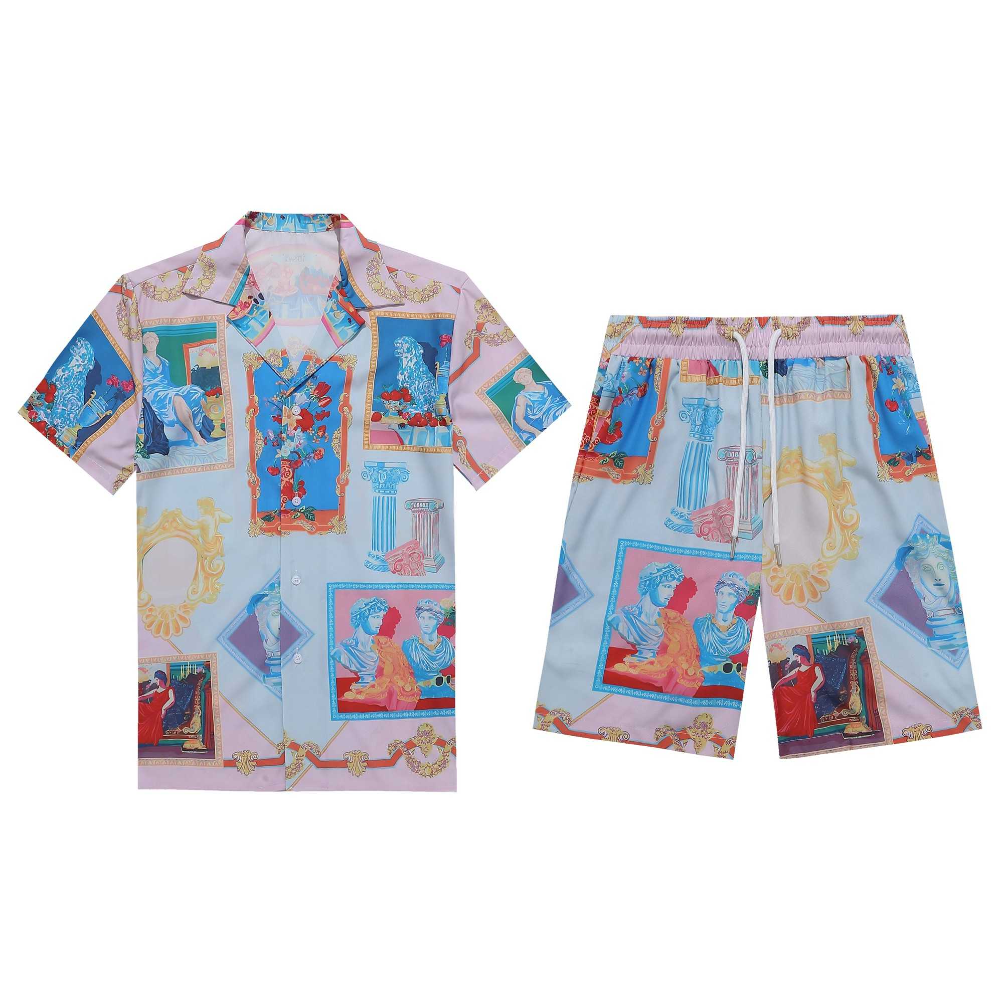 Versace Silk Shirt And Short - EUR FASHION