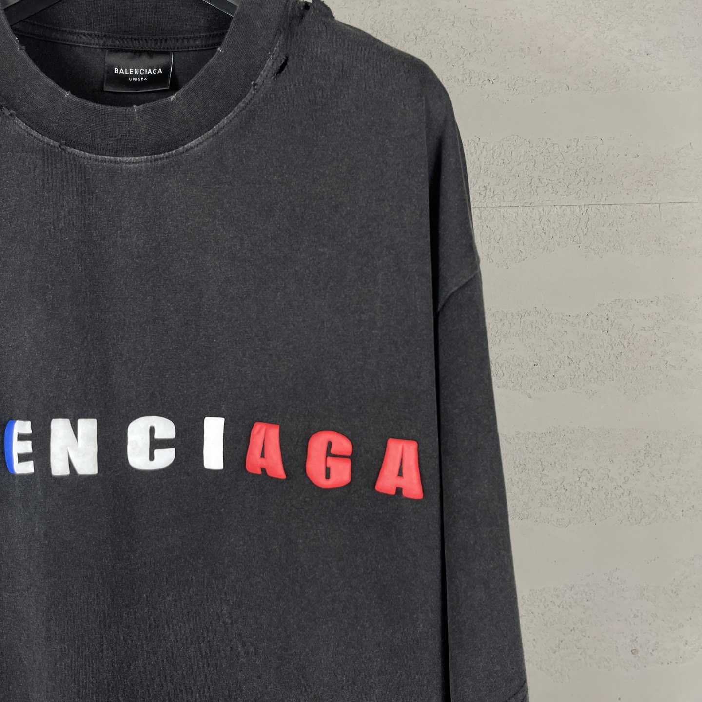 Balenciaga International Short Sleeve Cropped T-Shirt - EUR FASHION