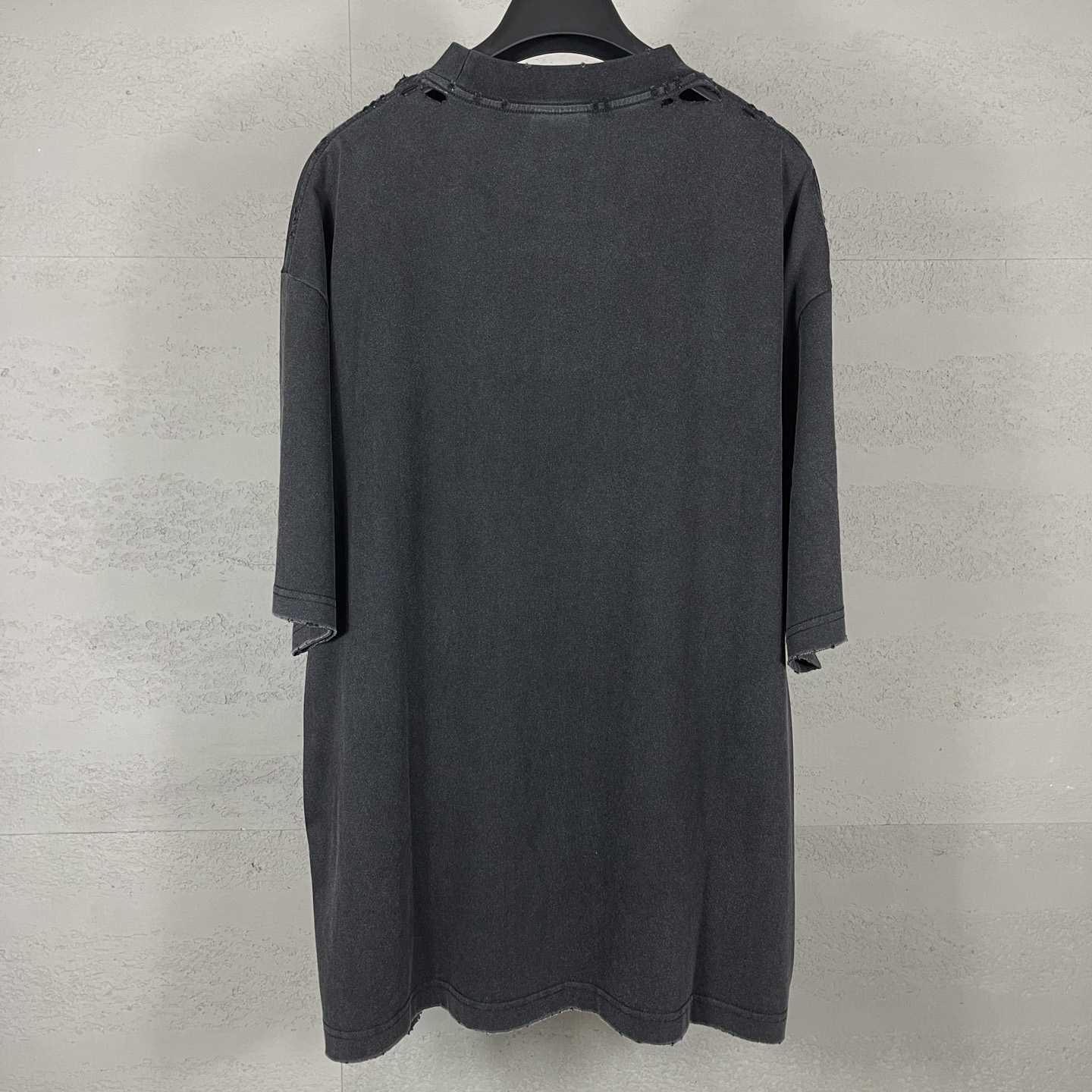 Balenciaga International Short Sleeve Cropped T-Shirt - EUR FASHION