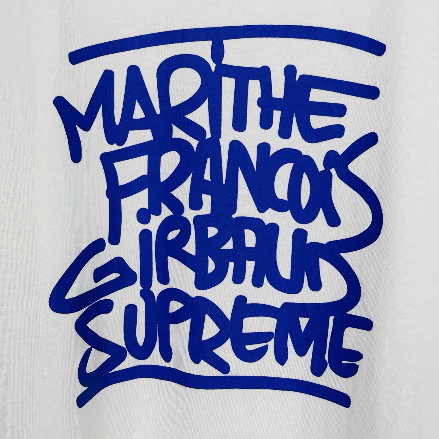 Supreme x Martithé + François Girbaud Tee 'White' - EUR FASHION