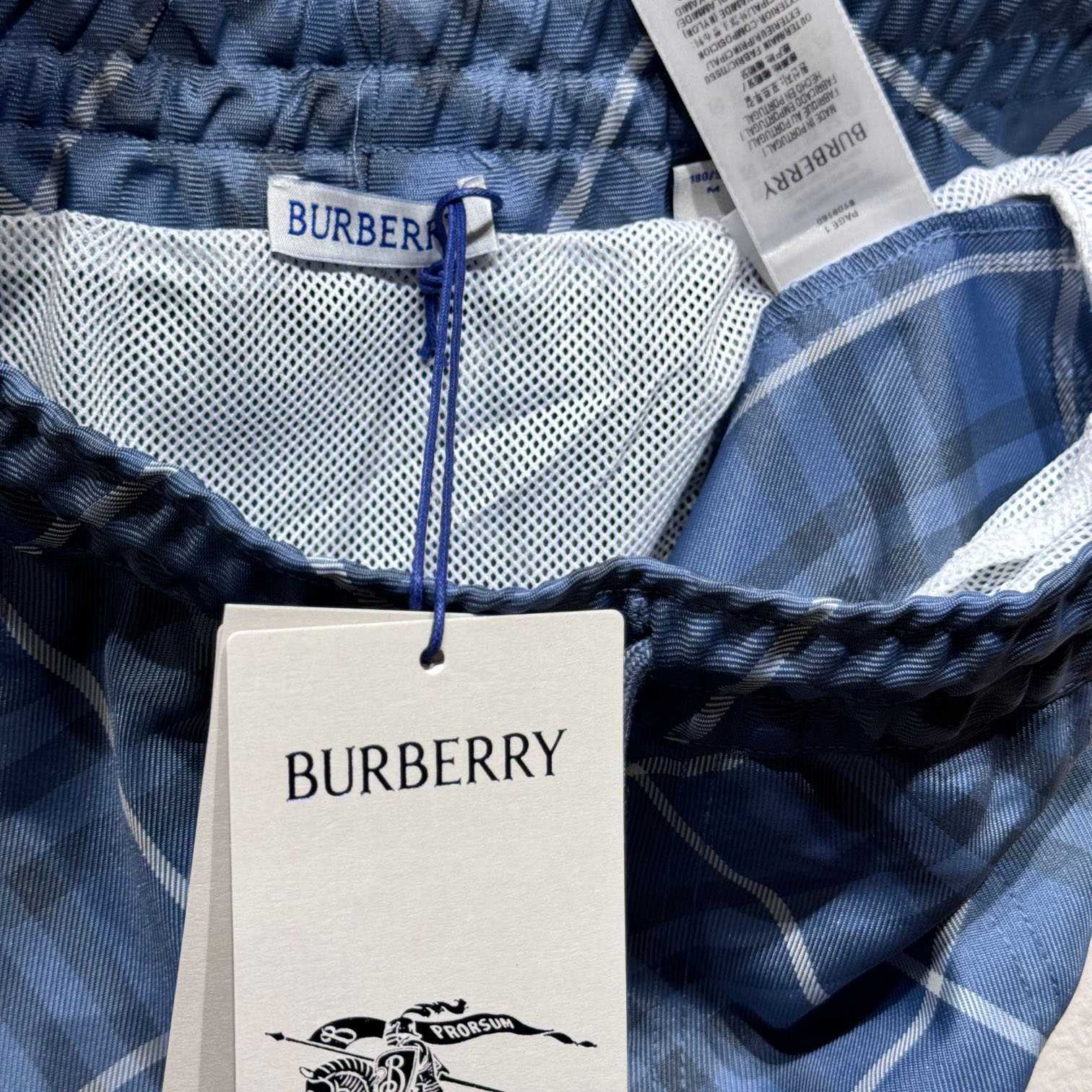 Burberry Check Swim Shorts - EUR FASHION