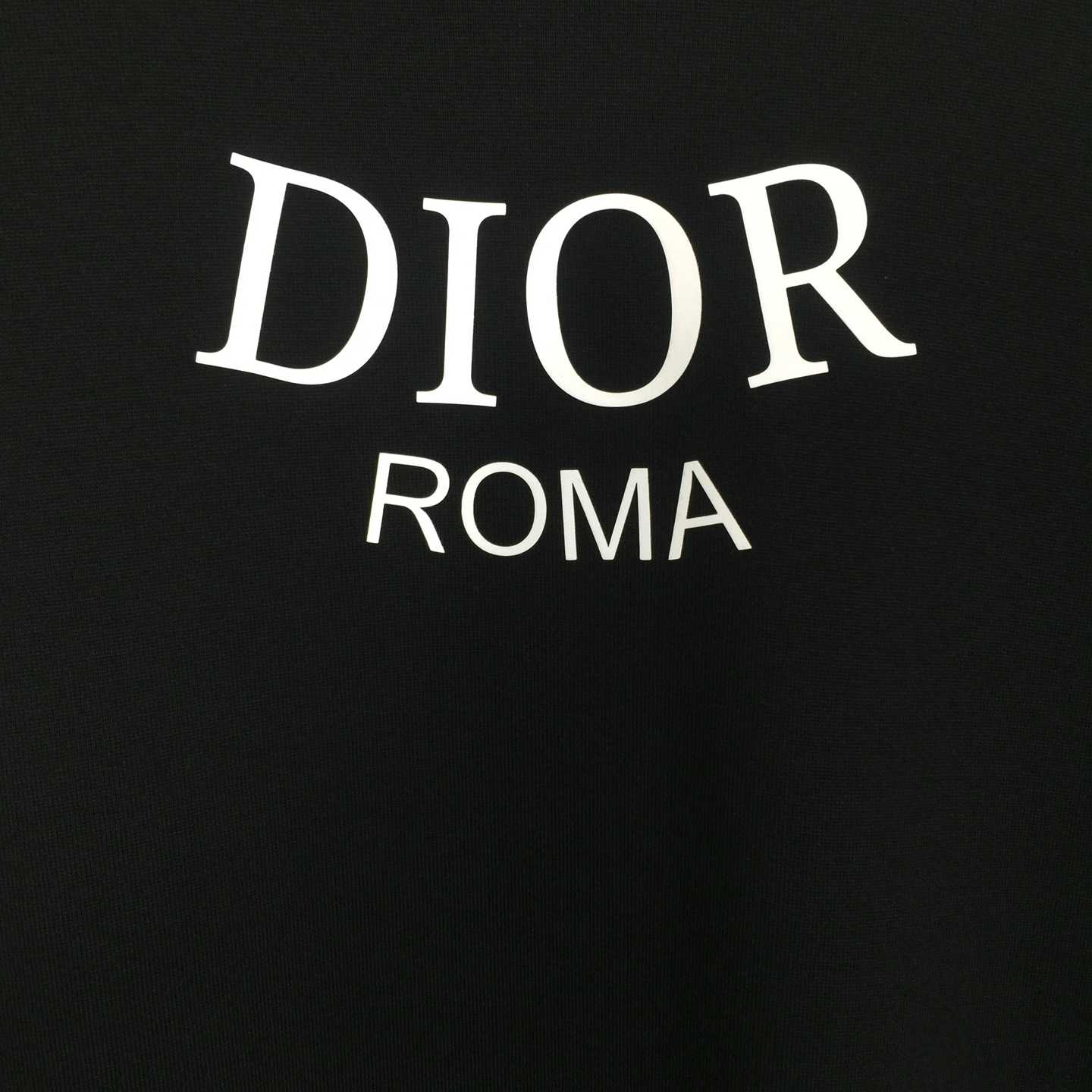 Dior Logo Cotton T-Shirt  - EUR FASHION