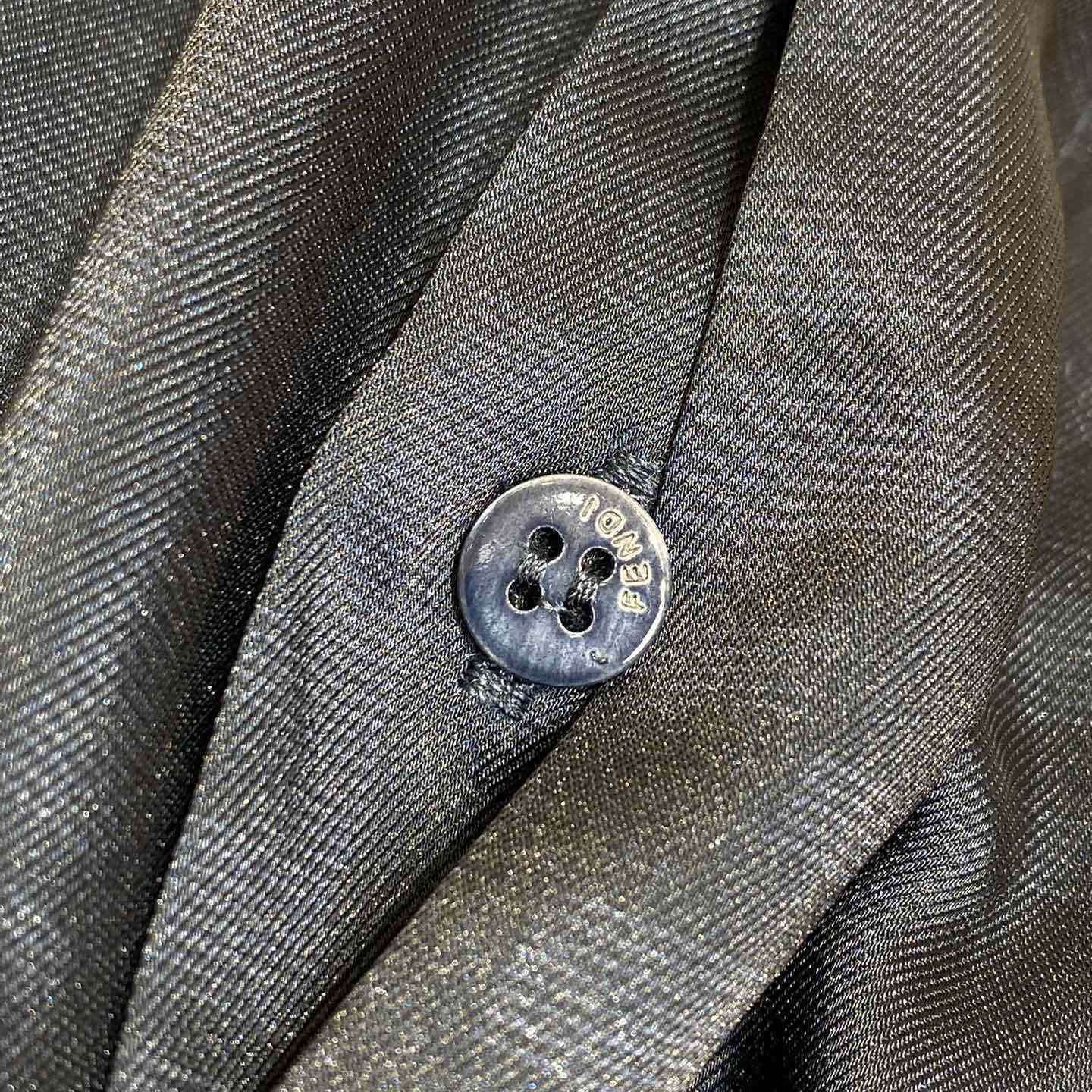 Fendi Allover Logo Printed Buttoned Shirt - EUR FASHION