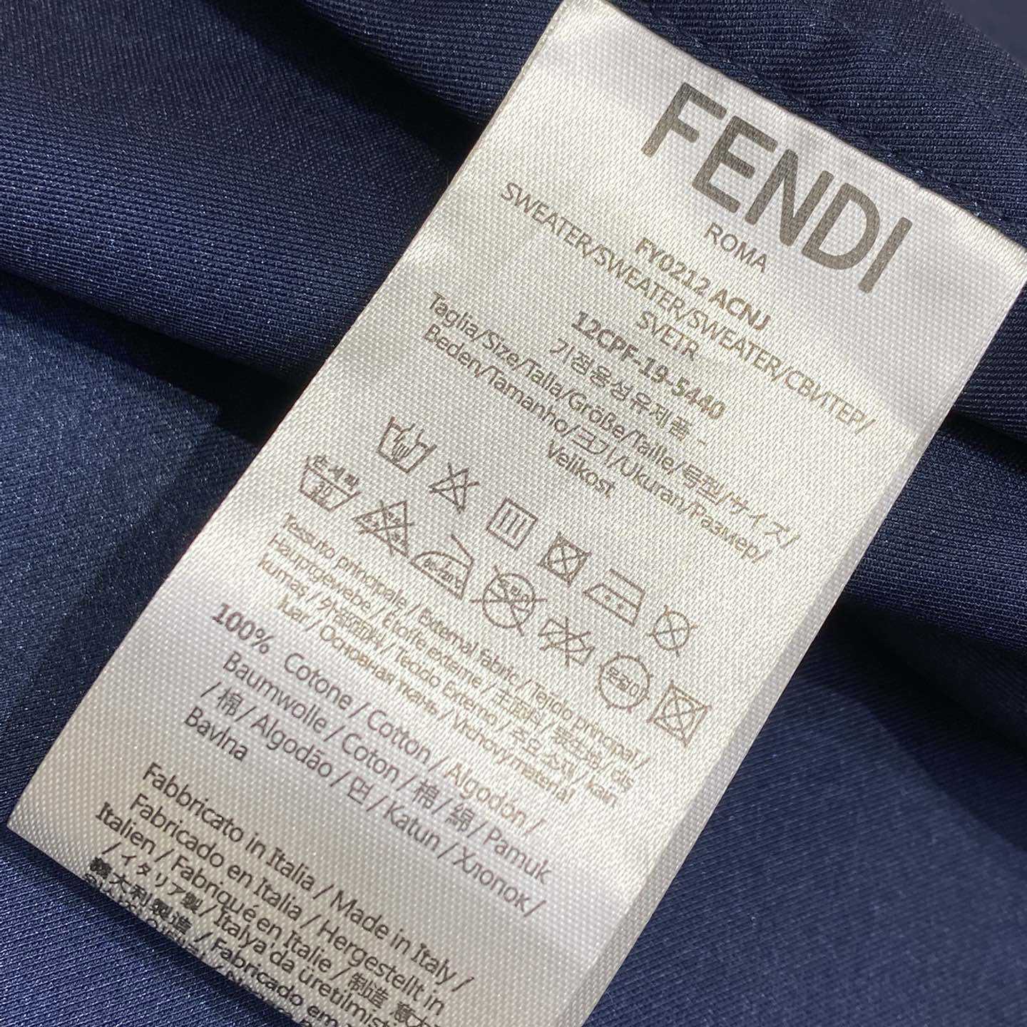 Fendi Allover Logo Printed Buttoned Shirt - EUR FASHION