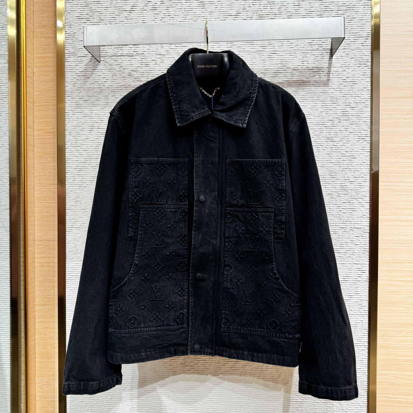 Louis Vuitton Workwear Denim Jacket   1AFVA6 - EUR FASHION