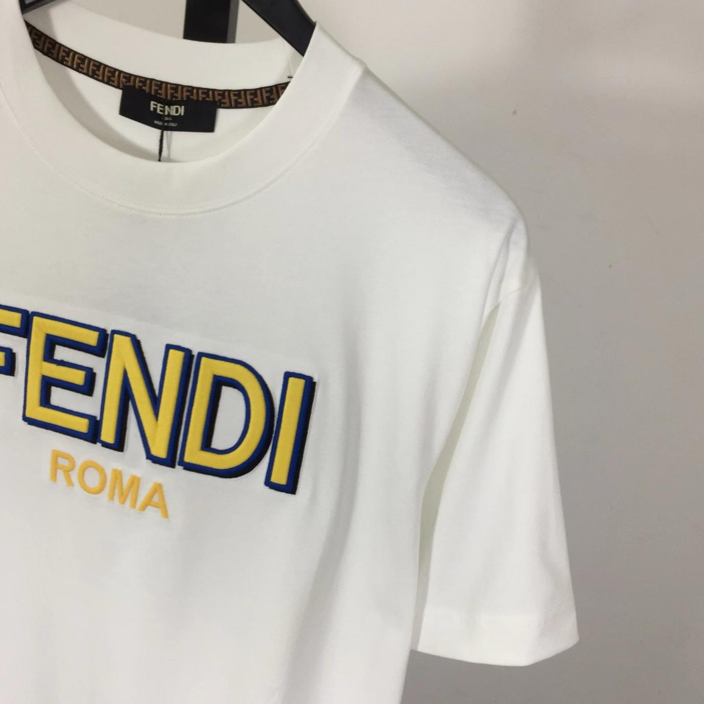 Fendi Cotton T-shirt - EUR FASHION