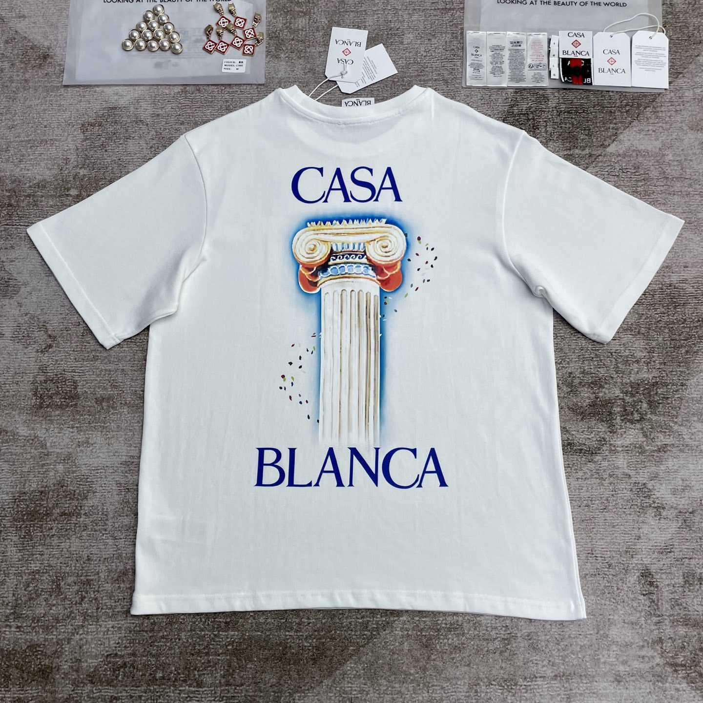 Casablanca La Colonne T-Shirt   C955 - EUR FASHION