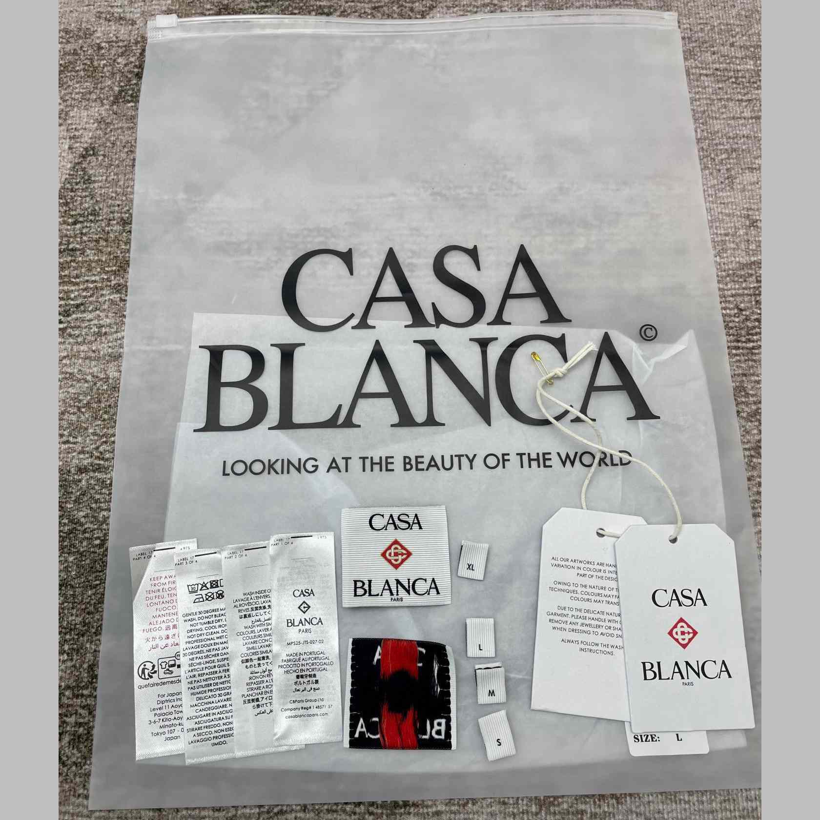 Casablanca La Colonne T-Shirt   C955 - EUR FASHION