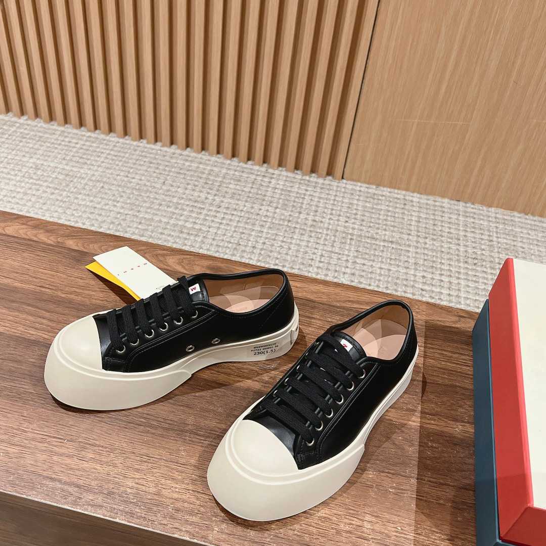 Marni Pablo Leather Sneakers  - EUR FASHION