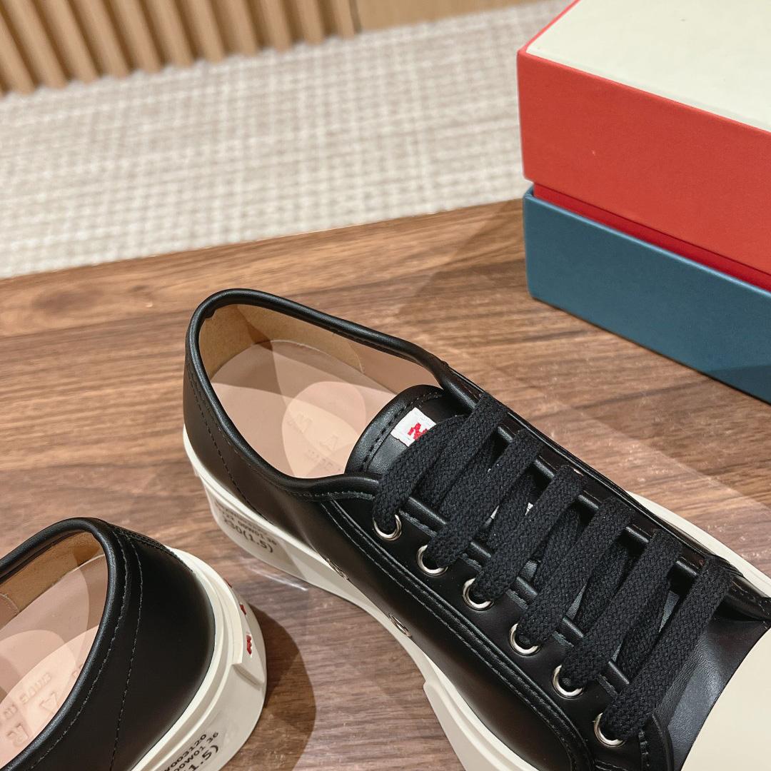 Marni Pablo Leather Sneakers  - EUR FASHION