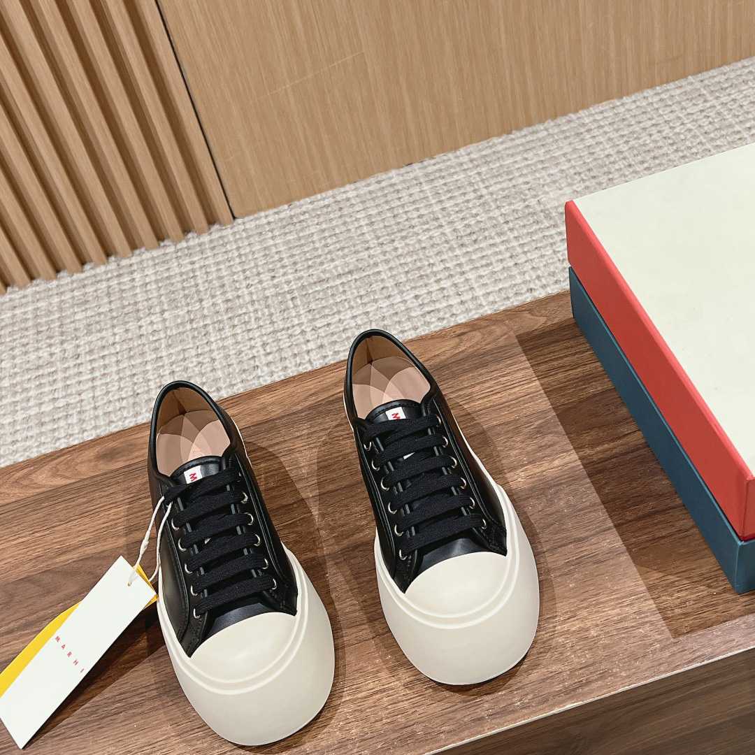 Marni Pablo Leather Sneakers  - EUR FASHION
