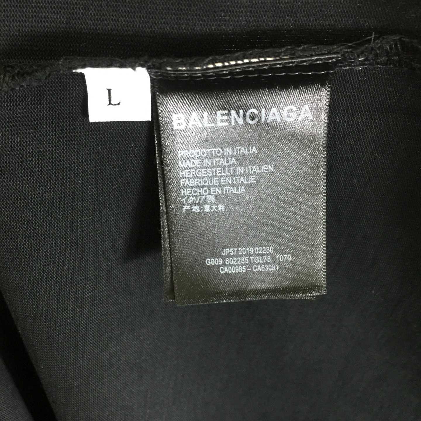 Balenciaga Cotton T-Shirt Medium Fit - EUR FASHION