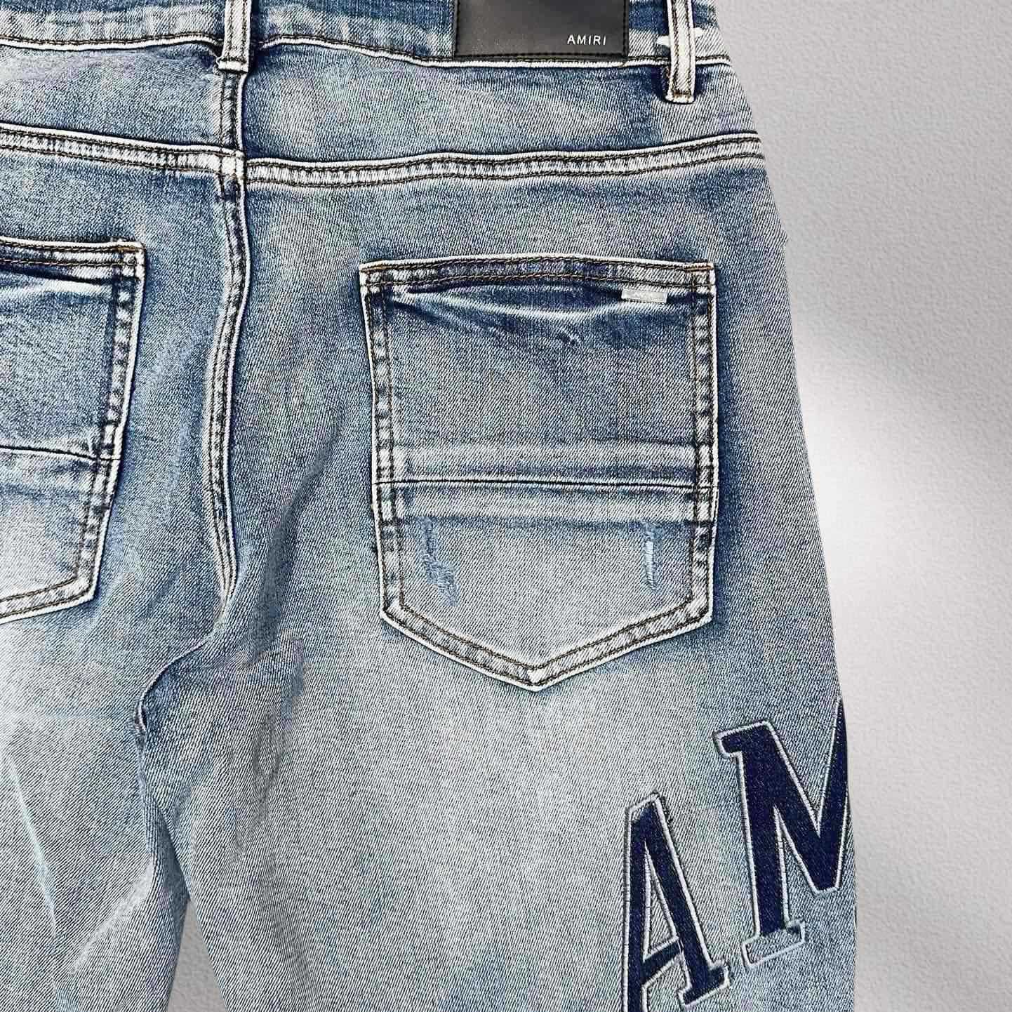 Amiri Denim Shorts     8008 - EUR FASHION