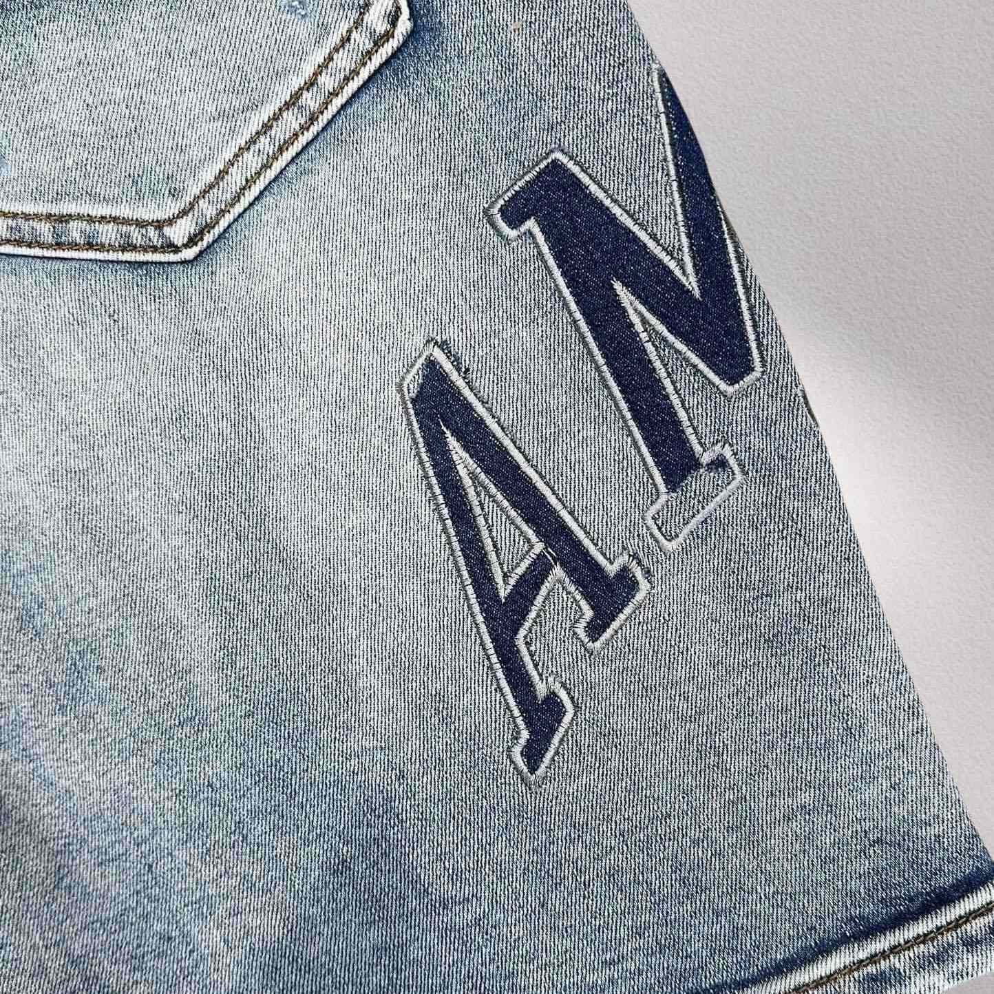 Amiri Denim Shorts     8008 - EUR FASHION
