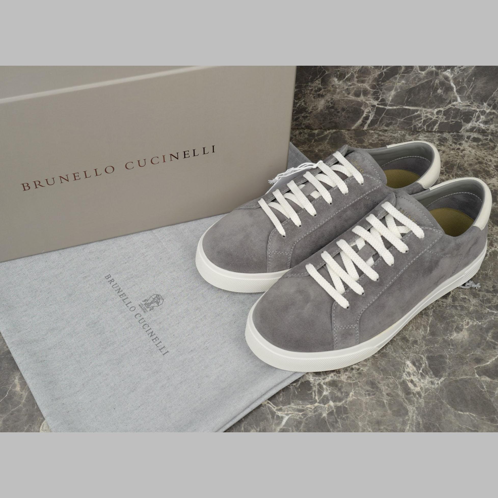 Brunello Cucinelli Suede Sneakers - EUR FASHION
