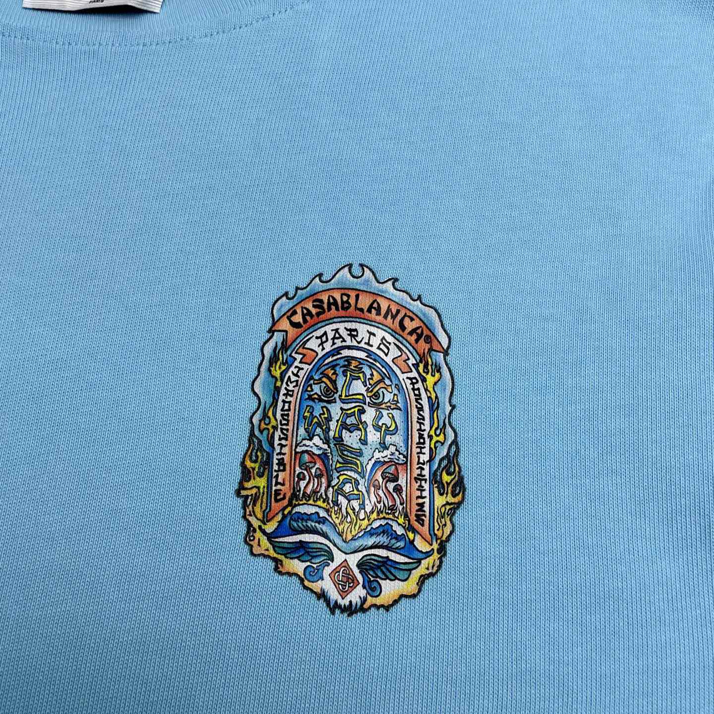 Casablanca Casa Way Skate Printed T-shirt   C981 - EUR FASHION