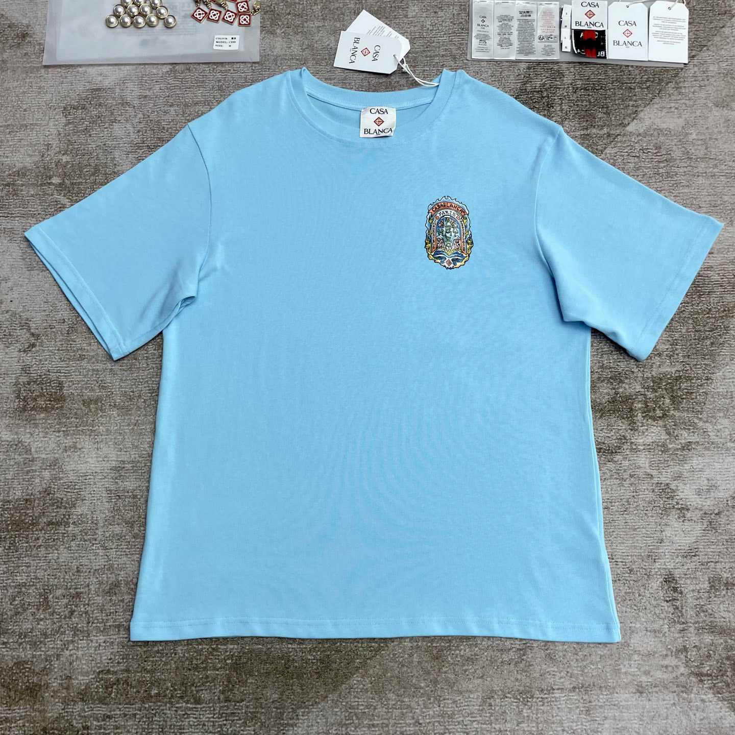 Casablanca Casa Way Skate Printed T-shirt   C981 - EUR FASHION