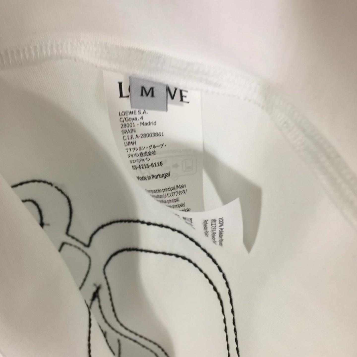 Loewe Loose Fit T-shirt In Cotton - EUR FASHION