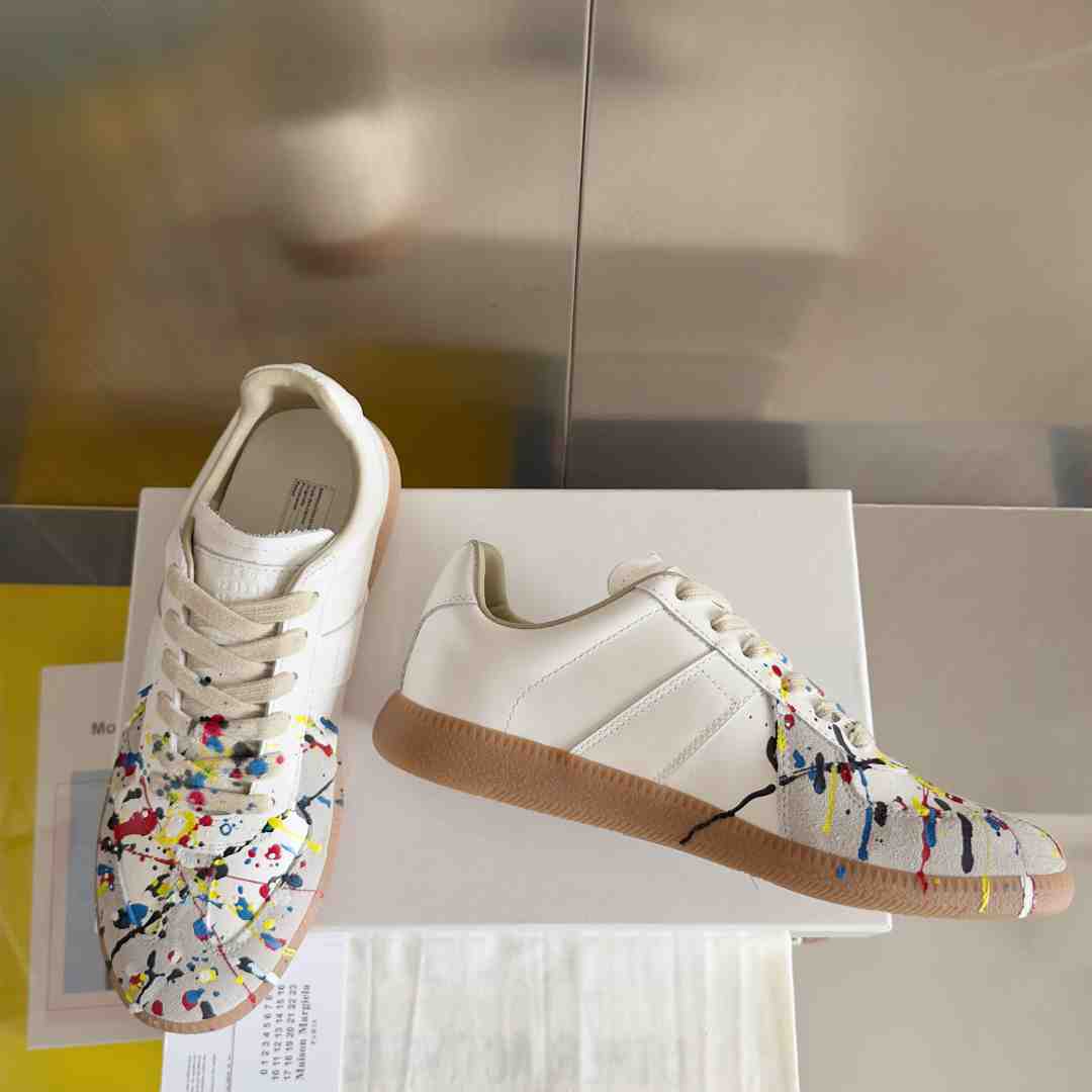 Maison Margiela Replica 'Paint Splatter - White' - EUR FASHION