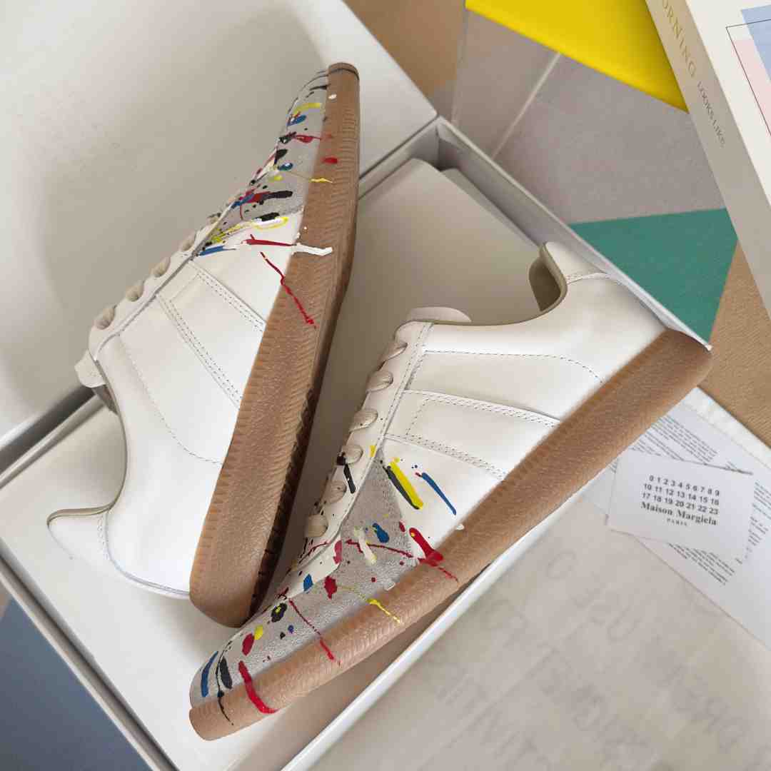Maison Margiela Replica 'Paint Splatter - White' - EUR FASHION