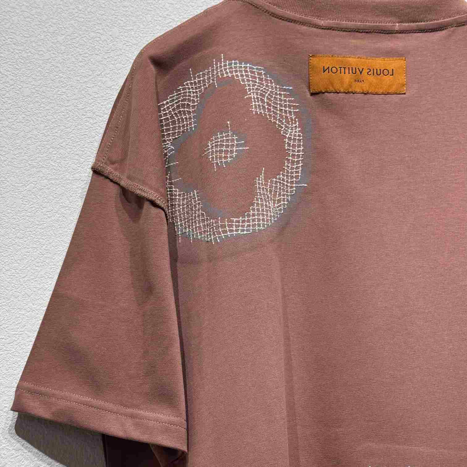Louis Vuitton Short-Sleeved Cotton Crewneck    - EUR FASHION