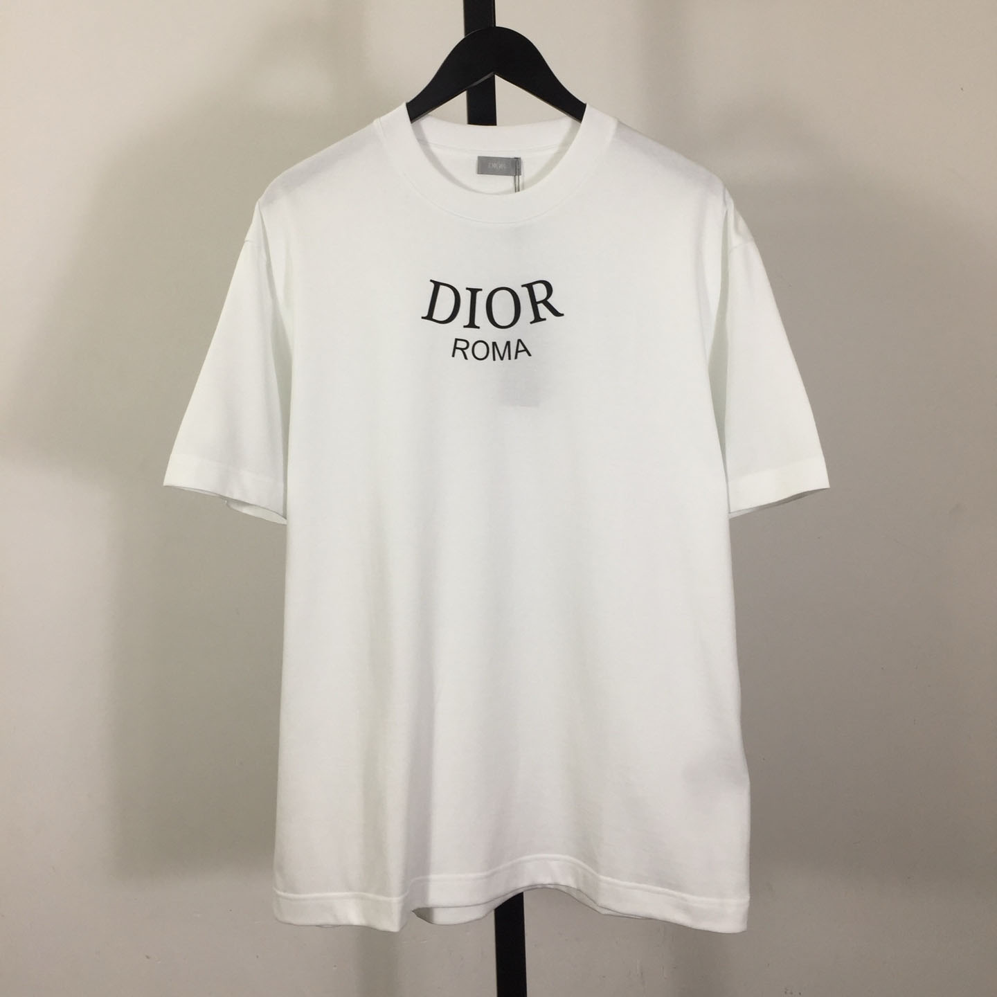 Dior Logo Cotton T-Shirt  - EUR FASHION
