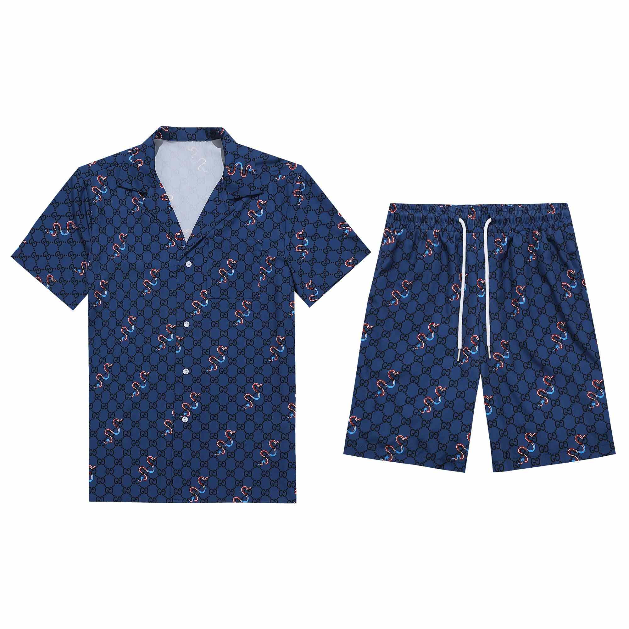 Gucci Silk Shirt And Short - EUR FASHION