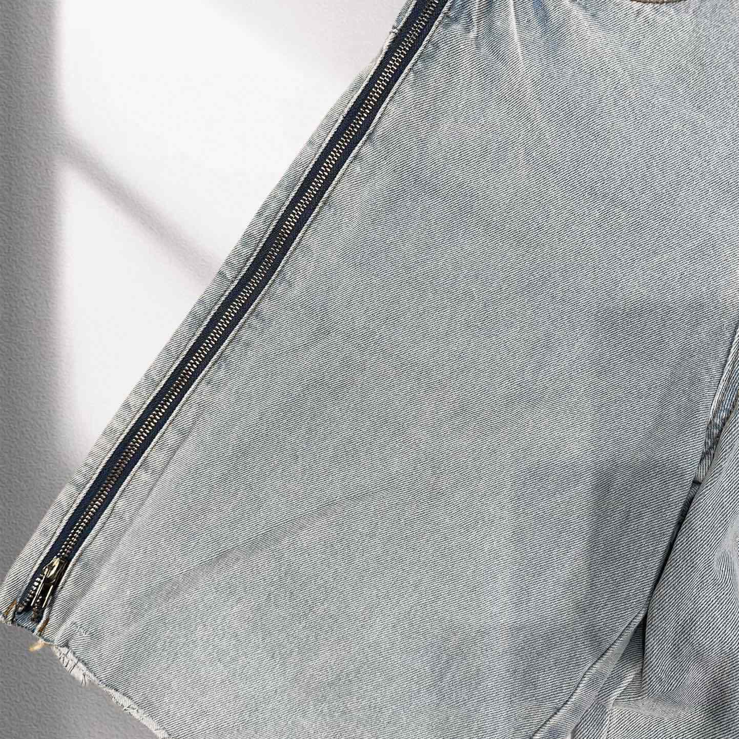 Purple-Brand Denim Shorts    6050 - EUR FASHION