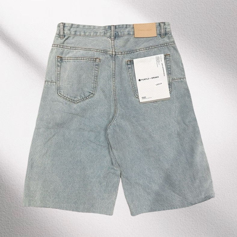 Purple-Brand Denim Shorts    6050 - EUR FASHION