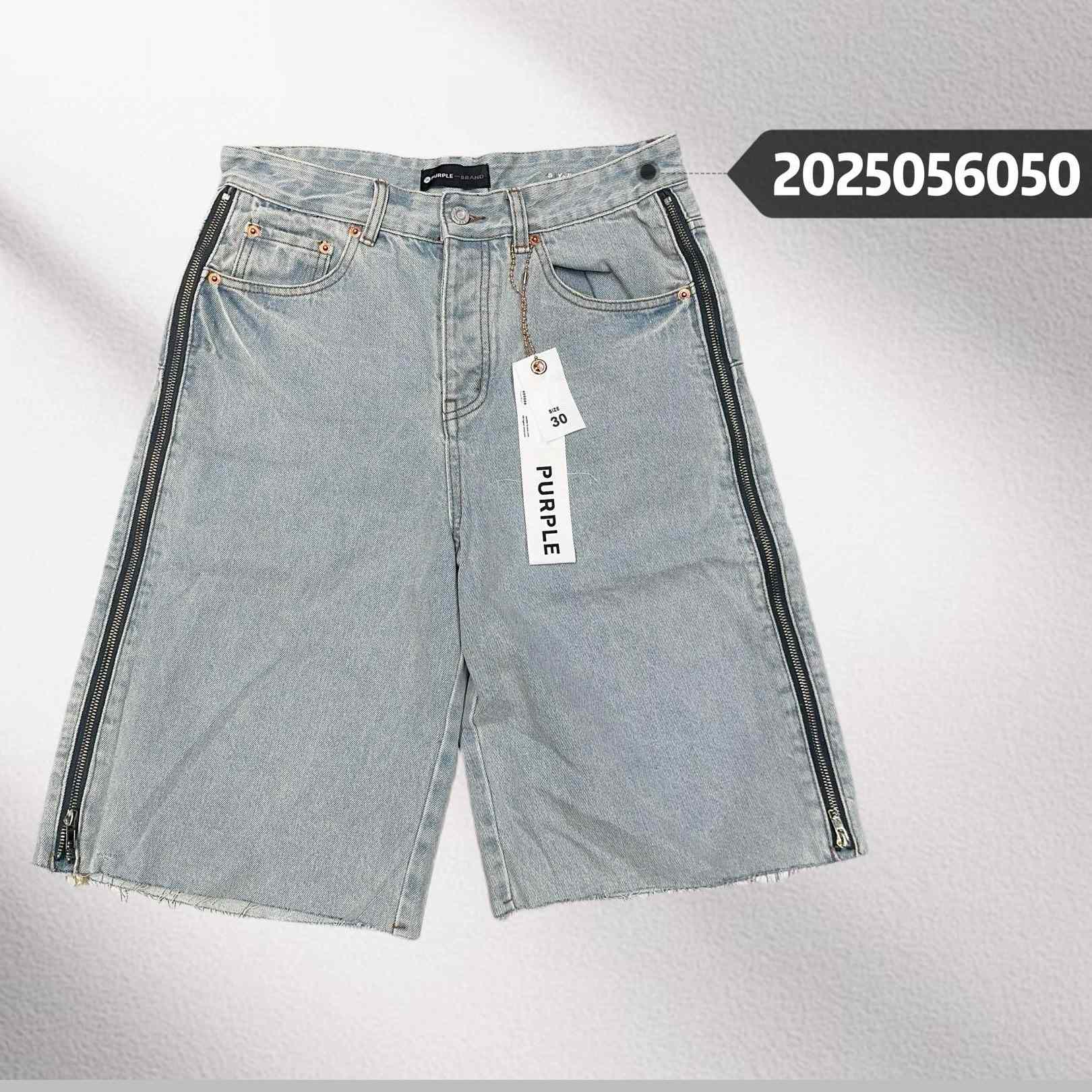 Purple-Brand Denim Shorts    6050 - EUR FASHION