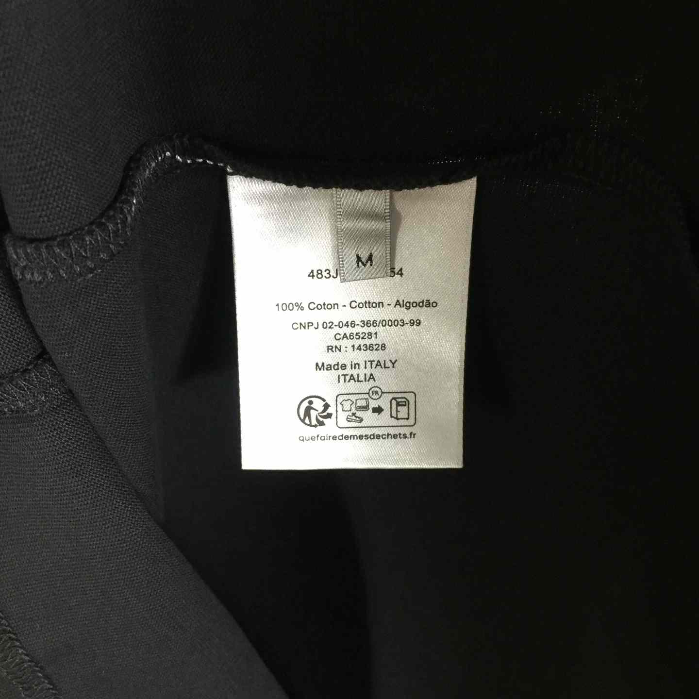 Dior Logo Cotton T-Shirt  - EUR FASHION