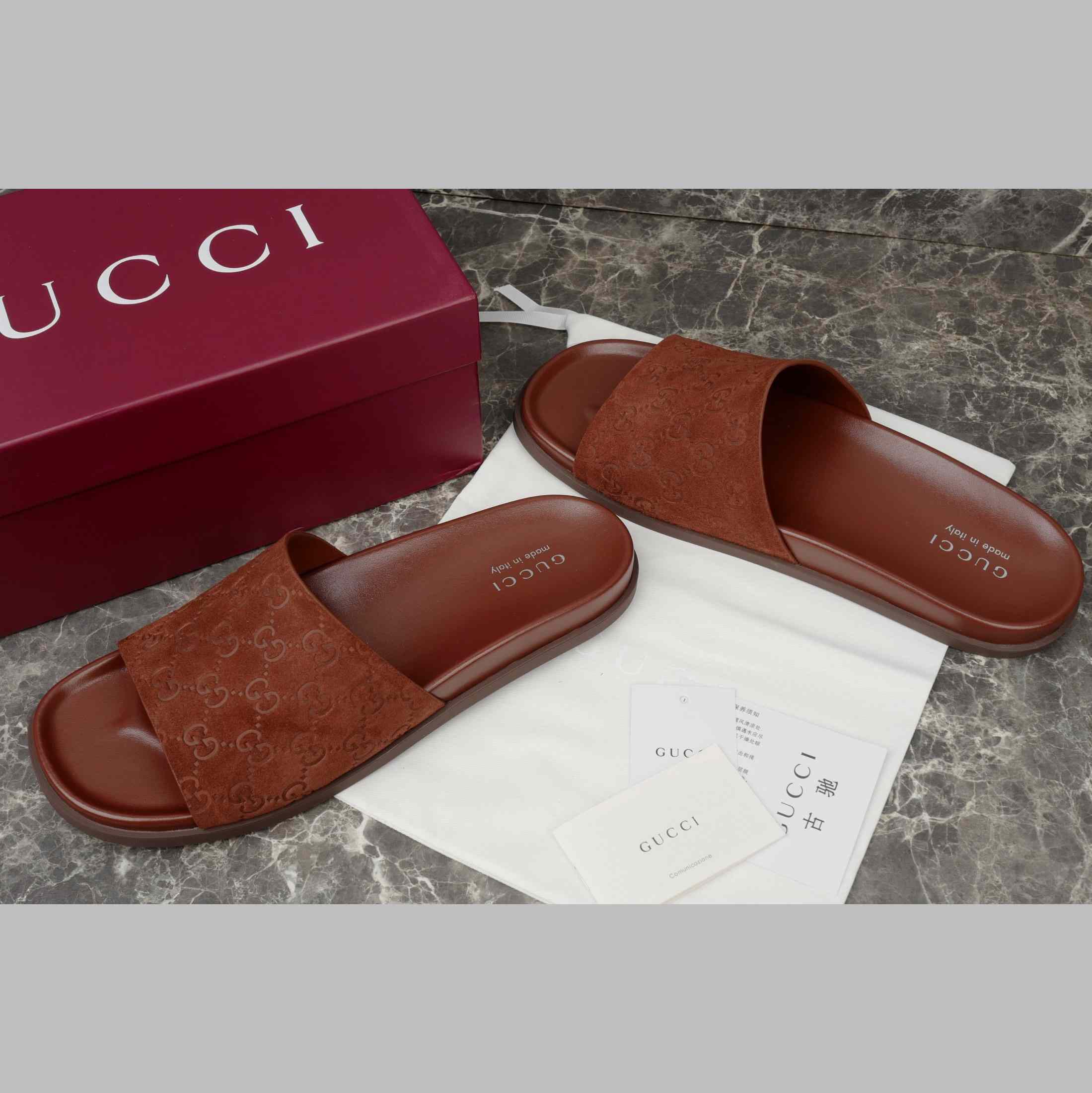 Gucci Men's Slide Sandal - EUR FASHION