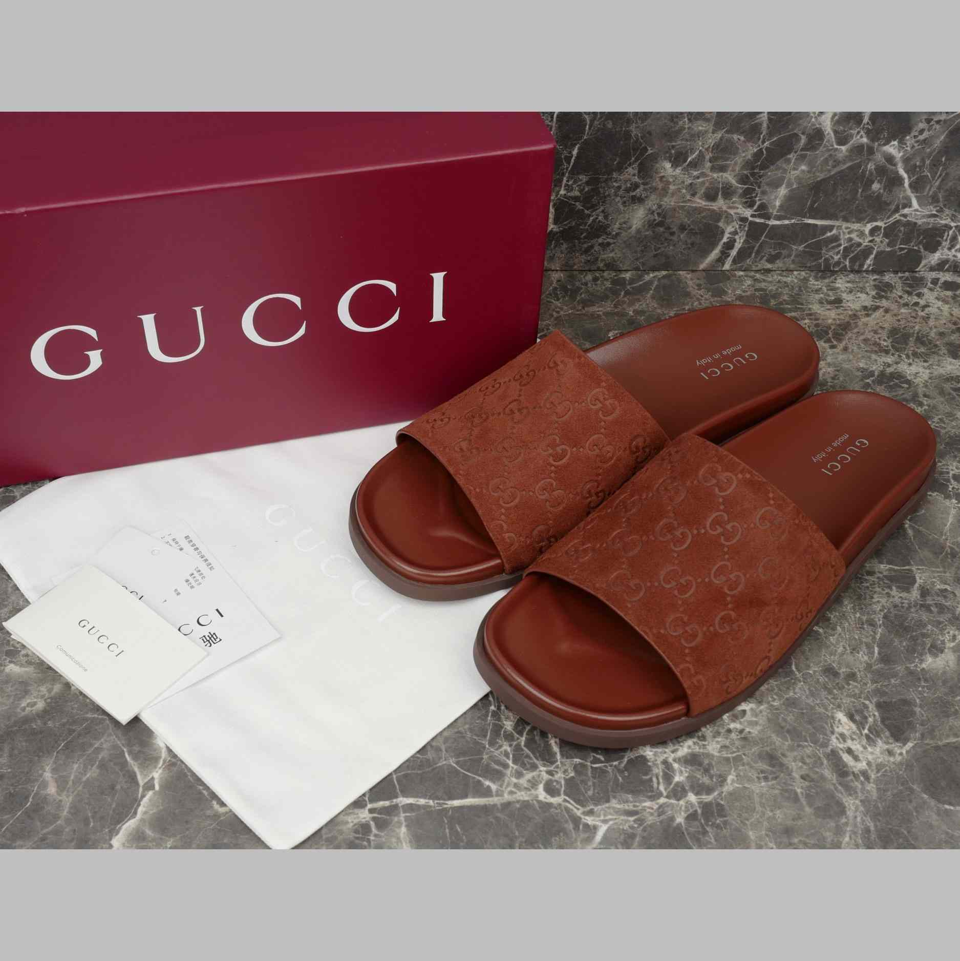 Gucci Men's Slide Sandal - EUR FASHION