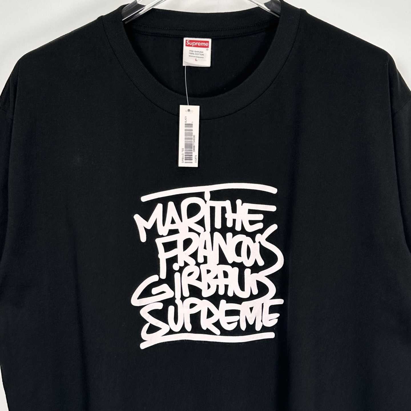 Supreme x Martithé + François Girbaud Tee 'Black' - EUR FASHION