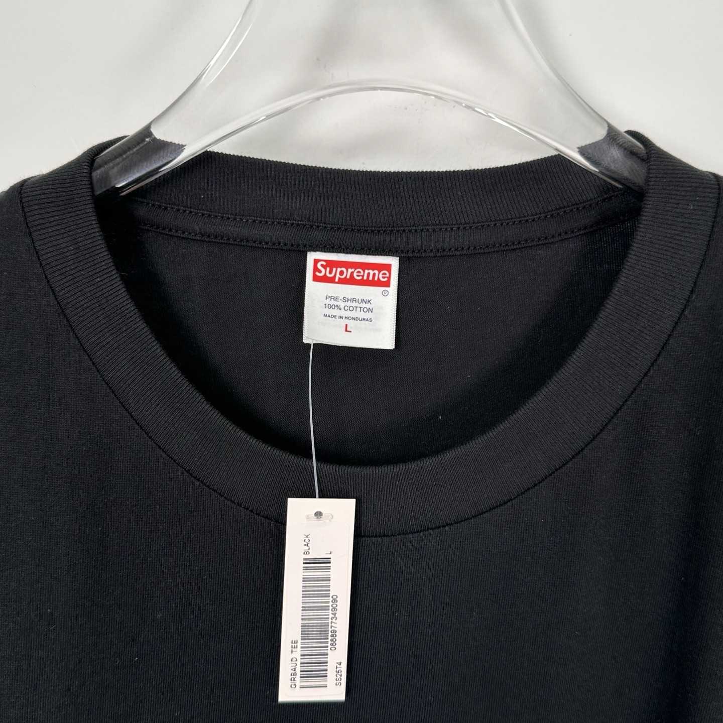 Supreme x Martithé + François Girbaud Tee 'Black' - EUR FASHION