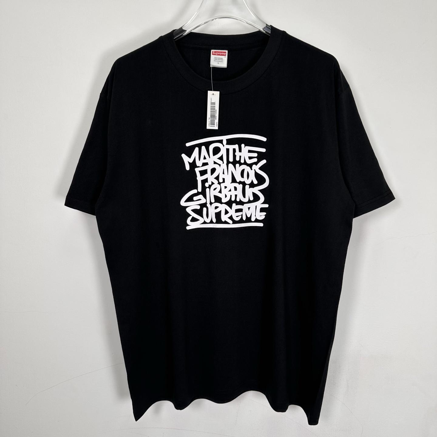 Supreme x Martithé + François Girbaud Tee 'Black' - EUR FASHION