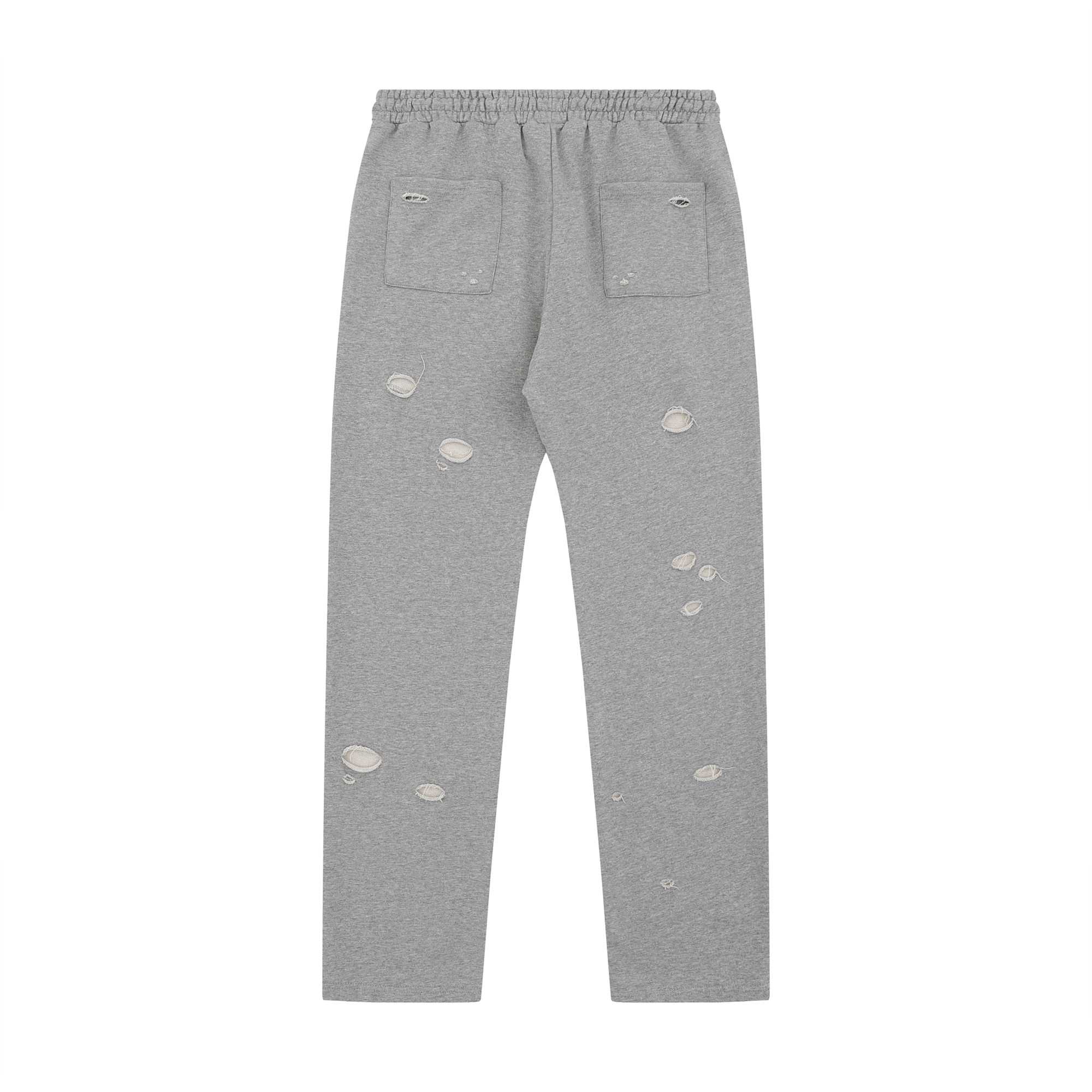 Lost SDHWS Double Layered Logo Sweatpants Heather Grey - EUR FASHION